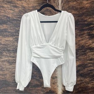 Eden Vigor White Body Suit